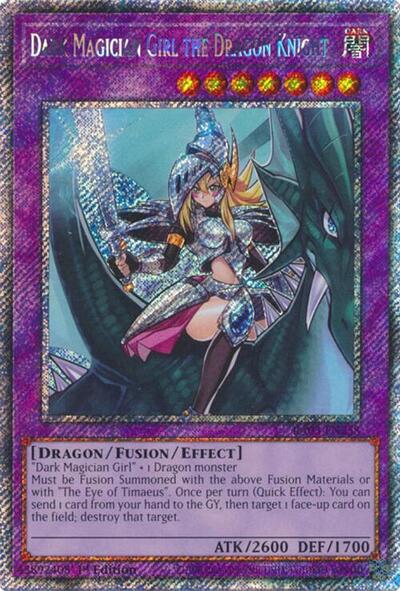 Dark Magician Girl the Dragon Knight (Platinum Secret Rare) [RA03-EN258-PlSR]