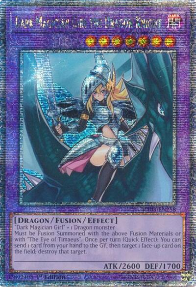 Dark Magician Girl the Dragon Knight (Quarter Century Secret Rare) [RA03-EN258-QCSR]