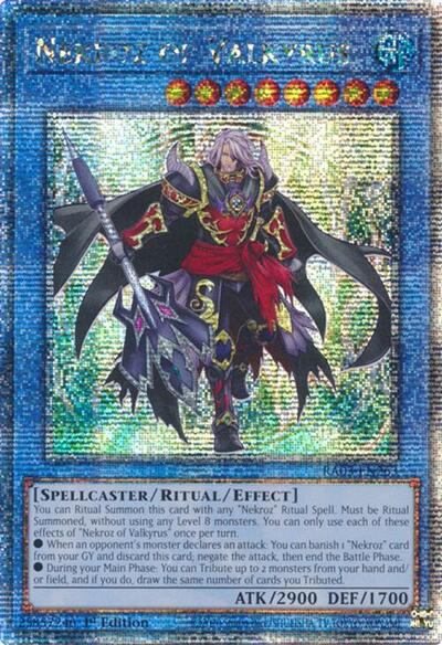 Nekroz of Valkyrus (Quarter Century Secret Rare) [RA03-EN263-QCSR]