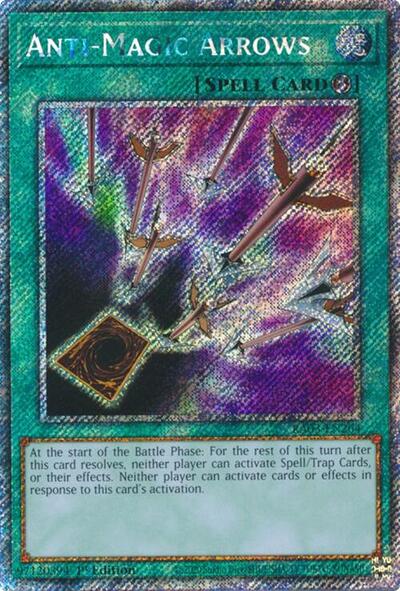 Anti-Magic Arrows (Platinum Secret Rare) [RA03-EN264-PlSR]