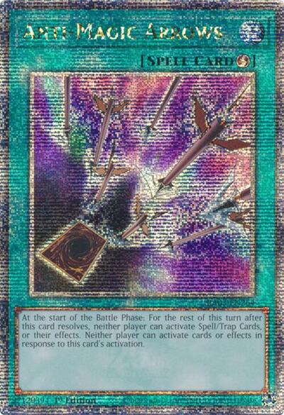 Anti-Magic Arrows (Quarter Century Secret Rare) [RA03-EN264-QCSR]