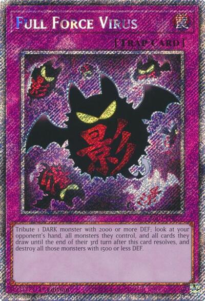 Full Force Virus (Platinum Secret Rare) [RA03-EN267-PlSR]