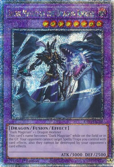 Dark Magician the Dragon Knight (Quarter Century Secret Rare) [RA03-EN268-QCSR]