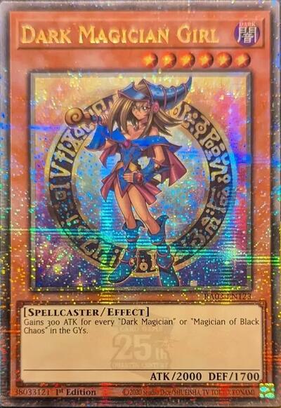 Dark Magician Girl (Quarter Century Secret Rare) (B) [RA03-EN123-QCSR-B]