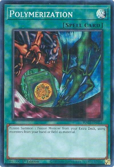 Polymerization (Super Rare) (Alternate Art) (A) [RA03-EN051-SuR-ALT-A]