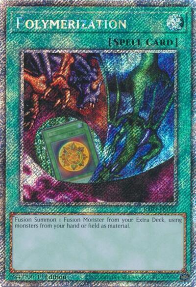 Polymerization (Platinum Secret Rare) (Alternate Art) (A) [RA03-EN051-PlSR-ALT-A]