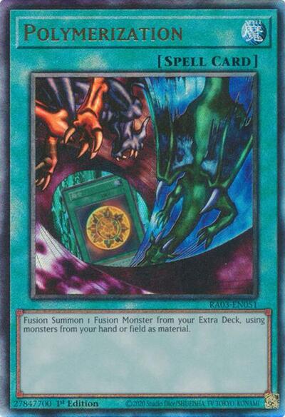 Polymerization (Prismatic Ultimate Rare) (Alternate Art) (A) [RA03-EN051-PUR-ALT-A]