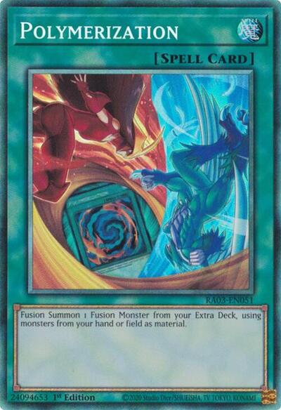 Polymerization (Prismatic Collector's Rare) (B) [RA03-EN051-PCR-B]