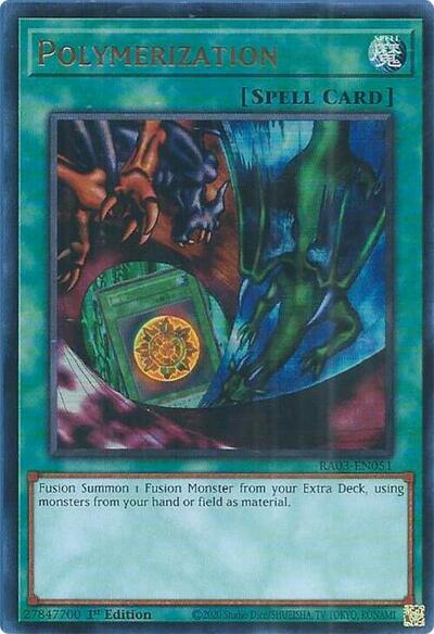 Polymerization (Ultra Rare) (Alternate Art) (A) [RA03-EN051-UR-ALT-A]