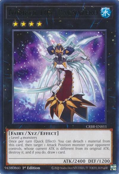 Number 103: Ragnazero (Rare) [CRBR-EN011-R]