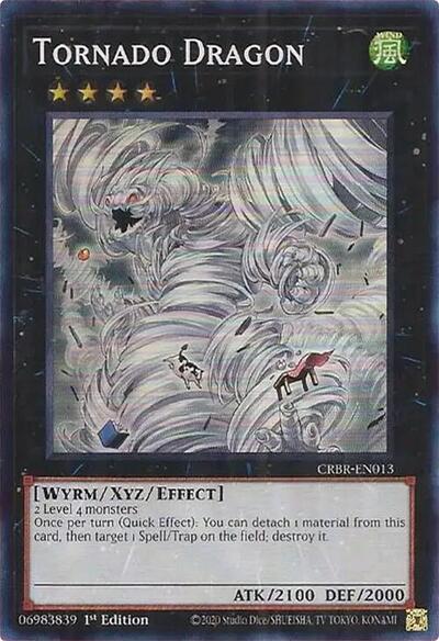 Tornado Dragon (Super Rare) [CRBR-EN013-SuR]