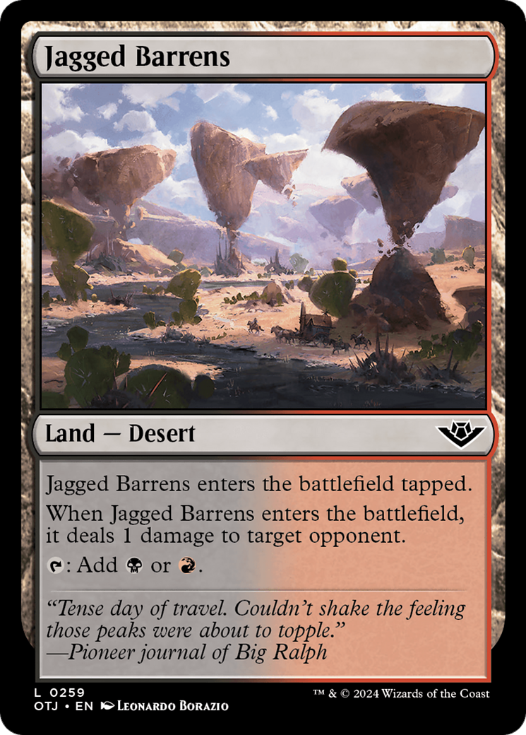 Jagged Barrens [OTJ-259]