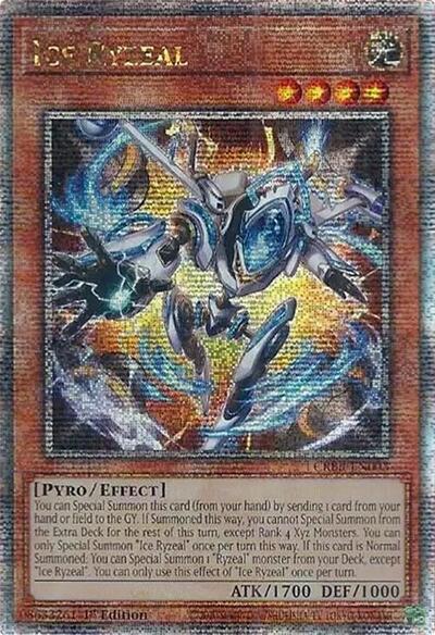 Ice Ryzeal (Quarter Century Secret Rare) [CRBR-EN003-QCSR]