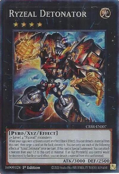 Ryzeal Detonator (Collector's Rare) [CRBR-EN007-CR]