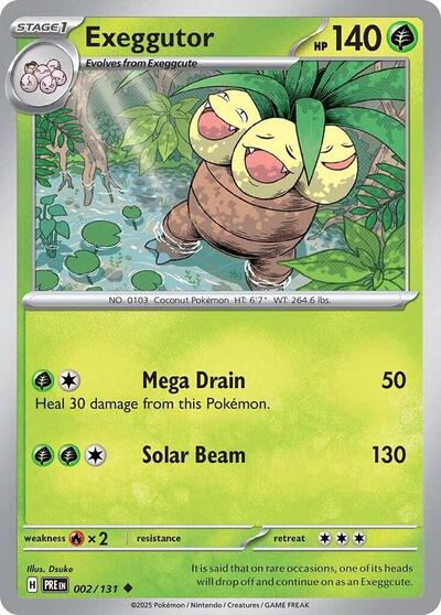 Exeggutor - 002/131 (Uncommon) [PRE-002-U]