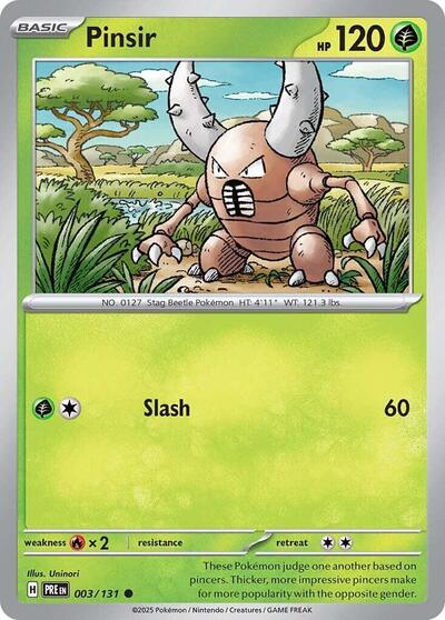 Pinsir - 003/131 (Common) [PRE-003-C]