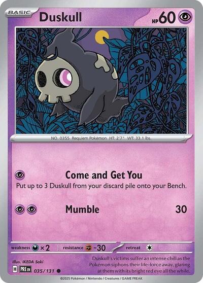 Duskull - 035/131 (Common) [PRE-035-C]