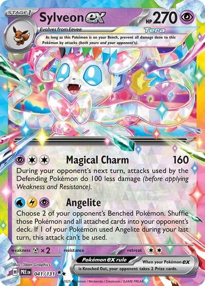 Sylveon ex - 041/131 (Double Rare) [PRE-041-DR]