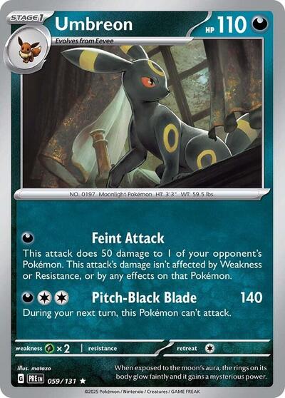 Umbreon - 059/131 (Rare) [PRE-059-R]