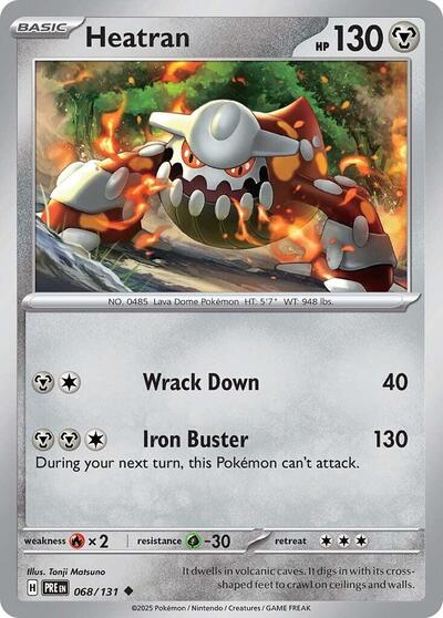 Heatran - 068/131 (Uncommon) [PRE-068-U]