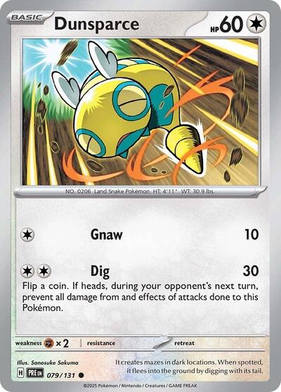 Dunsparce - 079/131 (Common) [PRE-079-C]