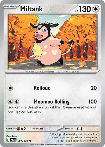 Miltank - 081/131 (Common) [PRE-081-C]