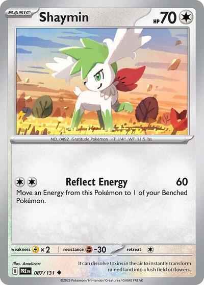 Shaymin - 087/131 (Uncommon) [PRE-087-U]