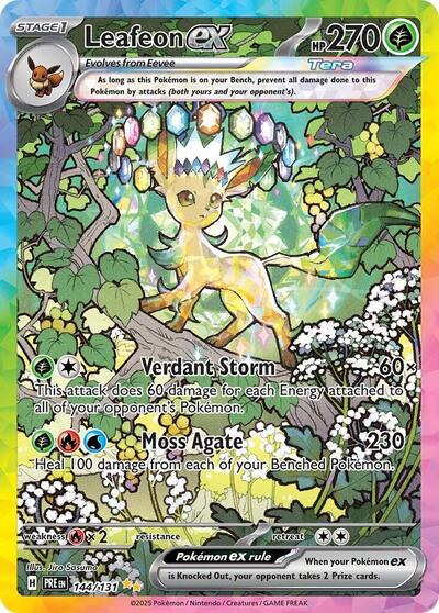 Leafeon ex - 144/131 (Special Illustration Rare) [PRE-144-SIR]