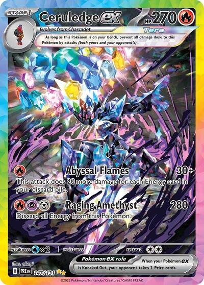 Ceruledge ex - 147/131 (Special Illustration Rare) [PRE-147-SIR]