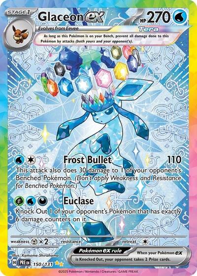 Glaceon ex - 150/131 (Special Illustration Rare) [PRE-150-SIR]