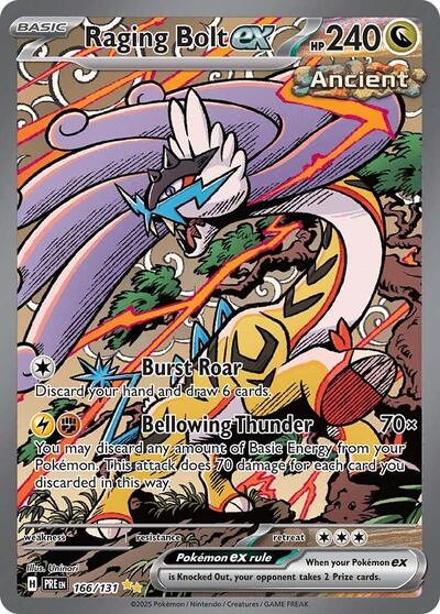 Raging Bolt ex - 166/131 (Special Illustration Rare) [PRE-166-SIR]