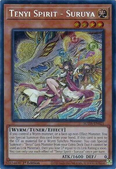 Tenyi Spirit - Suruya (Secret Rare) [SUDA-EN021-SeR]