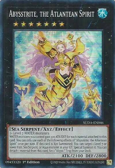 Abysstrite, the Atlantean Spirit (Super Rare) [SUDA-EN046-SuR]