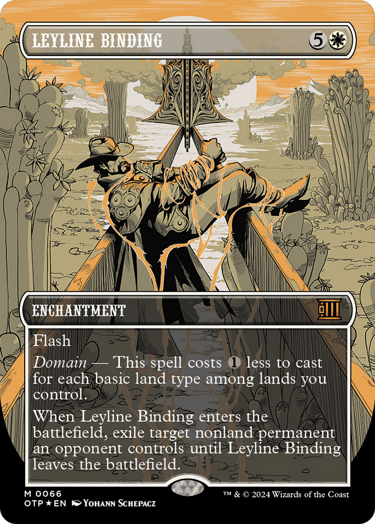 Leyline Binding - Borderless - Textured Foil [OTP-66]