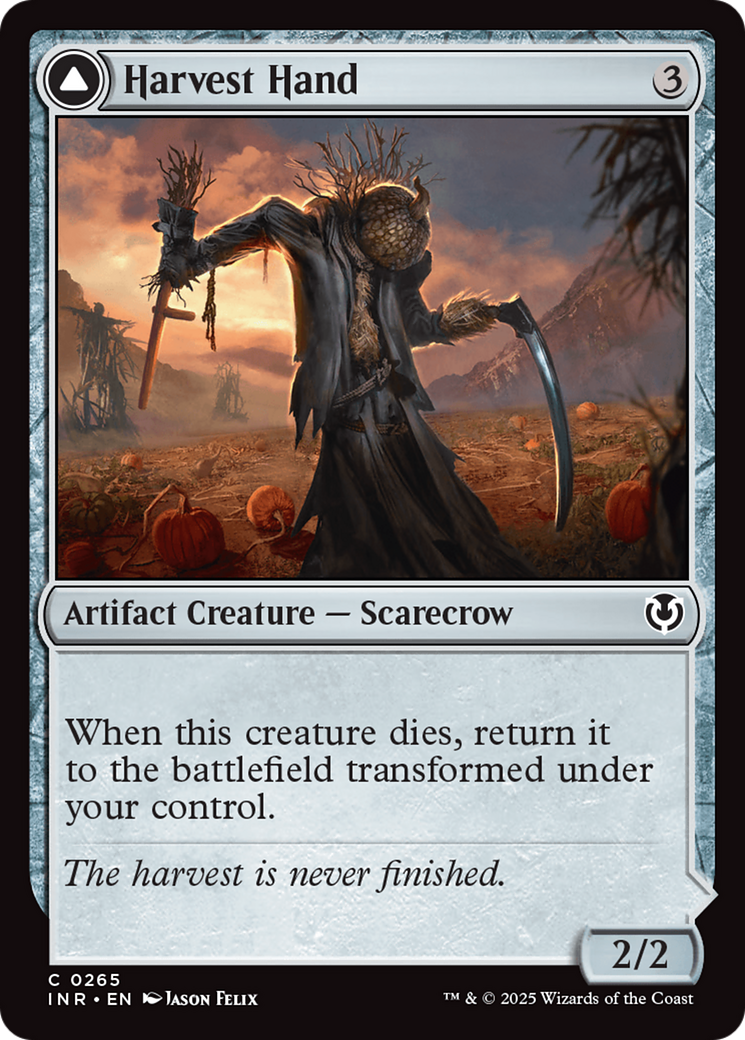 Harvest Hand // Scrounged Scythe [INR-265]