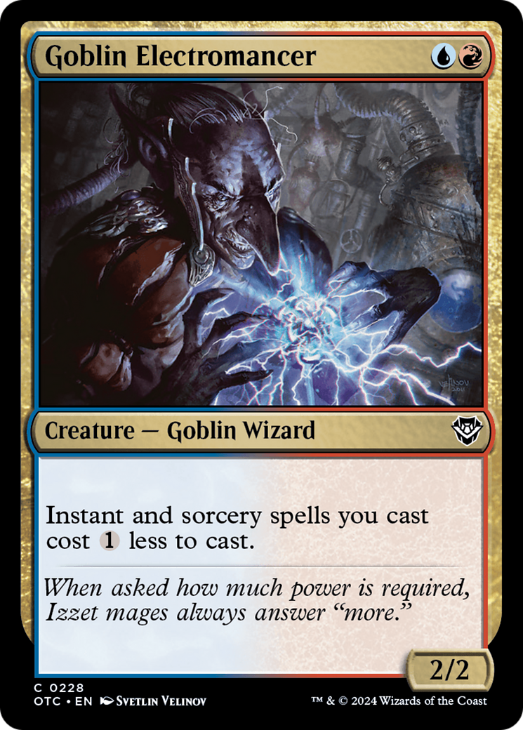 Goblin Electromancer [OTC-228]