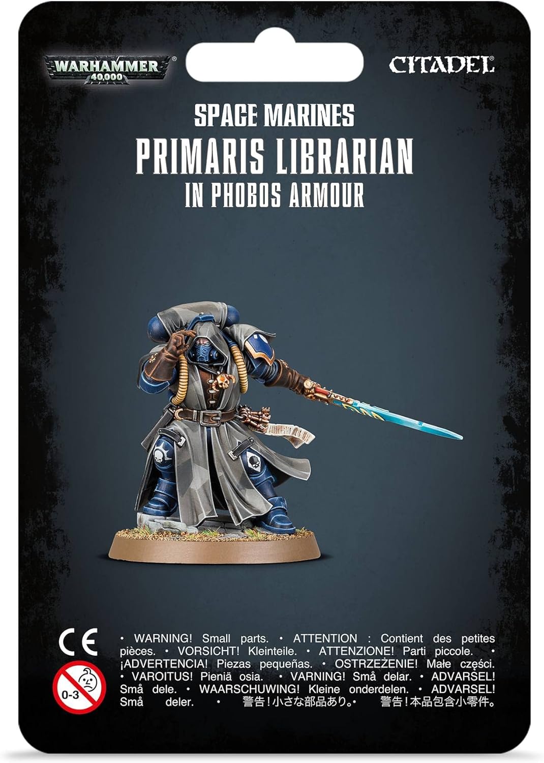 Primaris Librarian in Phobos Armour