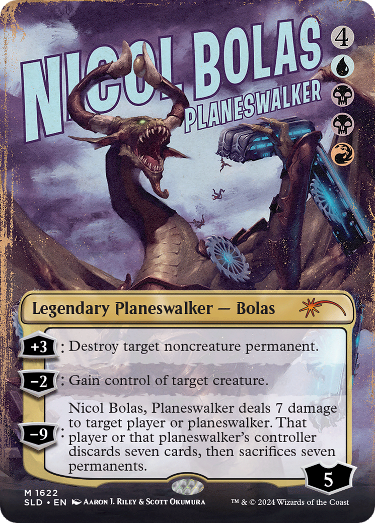 Nicol Bolas, Planeswalker - Borderless [SLD-1622]