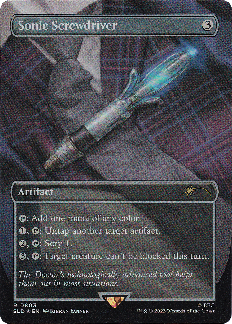 Sonic Screwdriver - Borderless - Full Art [SLD-803]