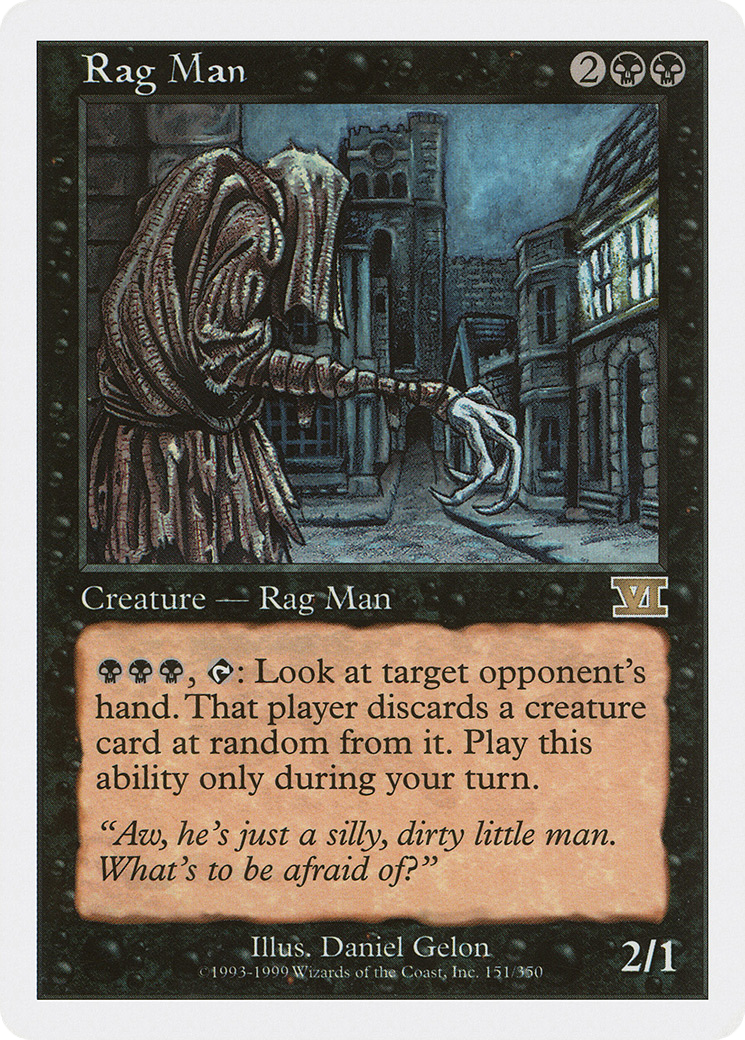 Rag Man [6ED-151]