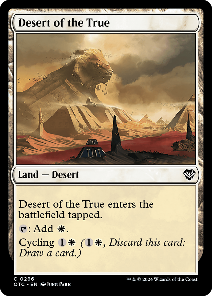 Desert of the True [OTC-286]