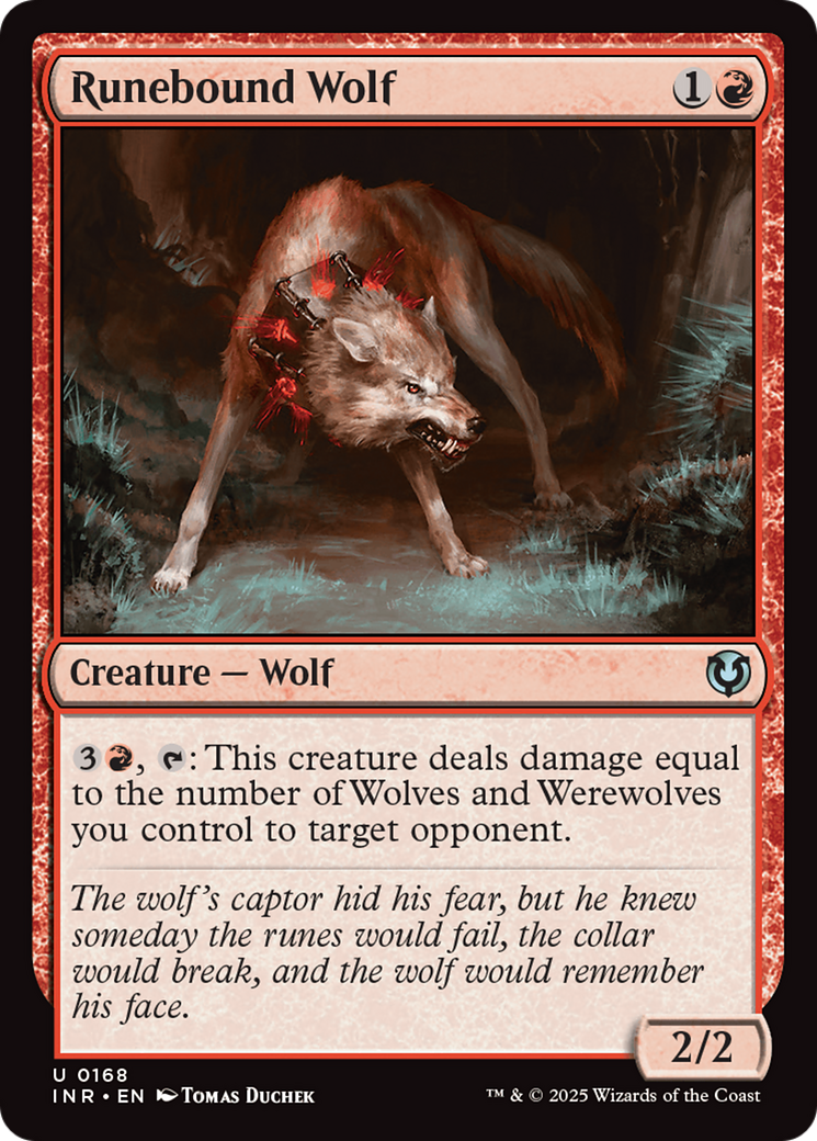 Runebound Wolf [INR-168]