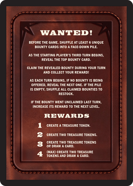 Bounty: The Outsider // Wanted! [TOTC-36]