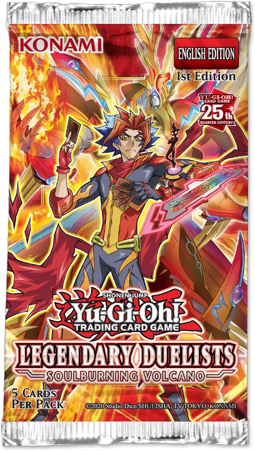 Legendary Duelists: Soulburning Volcano - 1st Edition - Booster Pack