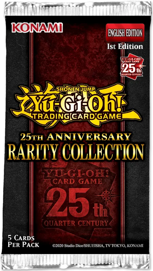 25th Anniversary Rarity Collection - 1st Edition - Booster Pack