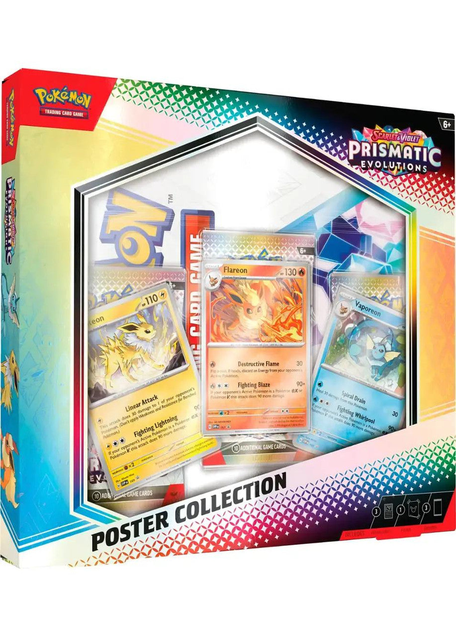 Pokémon TCG: Scarlet & Violet - Prismatic Evolutions - Poster Collection