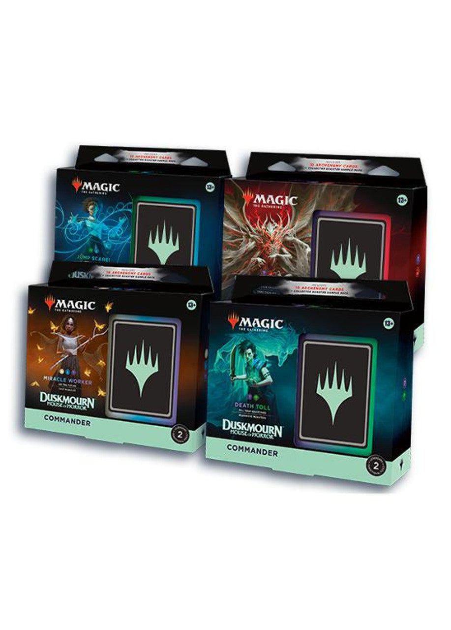 Duskmourn: House of Horror: Commander - Commander Decks - Set of 4