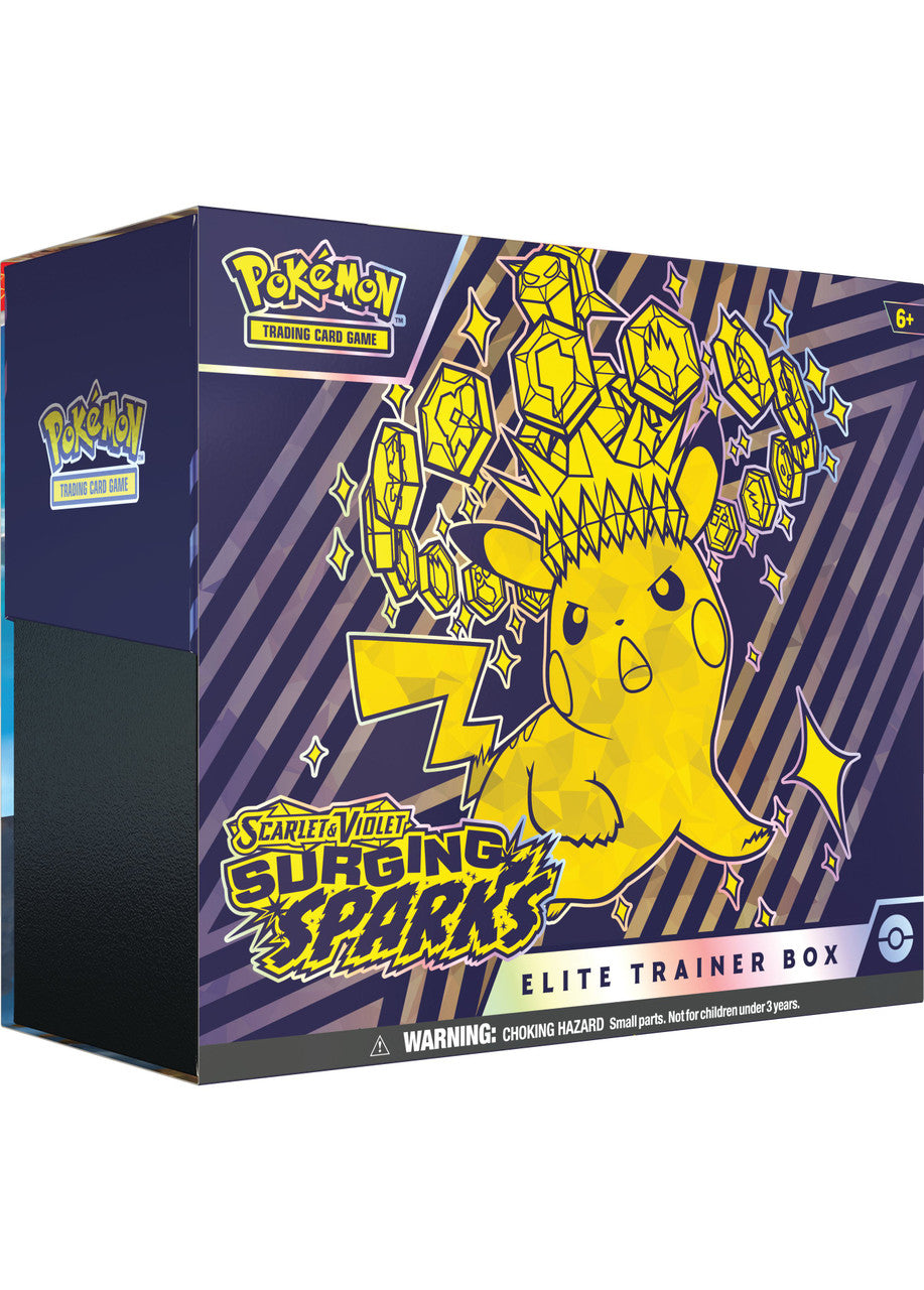 Pokémon TCG: Scarlet & Violet - Surging Sparks - Elite Trainer Box