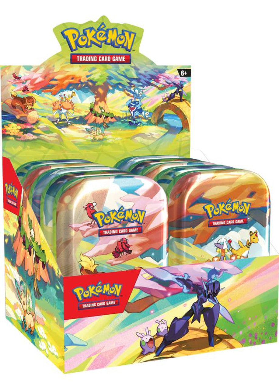 Pokémon TCG: Vibrant Paldea - Mini Tin - Display (10 Tins)