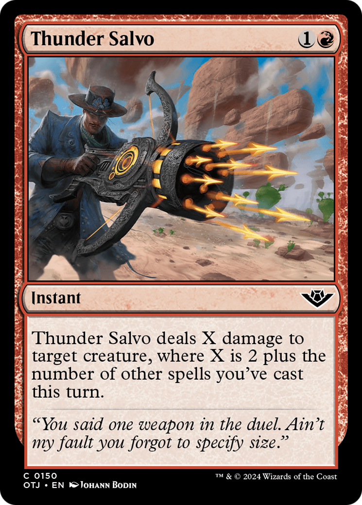 Thunder Salvo [OTJ-150]